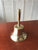 Hand bell, brass, 12,5 cm high