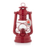 Feuerhand storm lantern, Oil lamp, Red