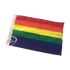 Rainbow boat flag, various sizes