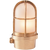 Solo ship lamp, brass straight, frosted glass
