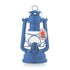 Feuerhand storm lamp Oil lamp, Light blue