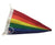 Rainbow dot flag, 30x45cm, heavy quality cloth