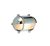 Wandleuchte Poon, Schiffslampe Chrom 14 x 18 cm